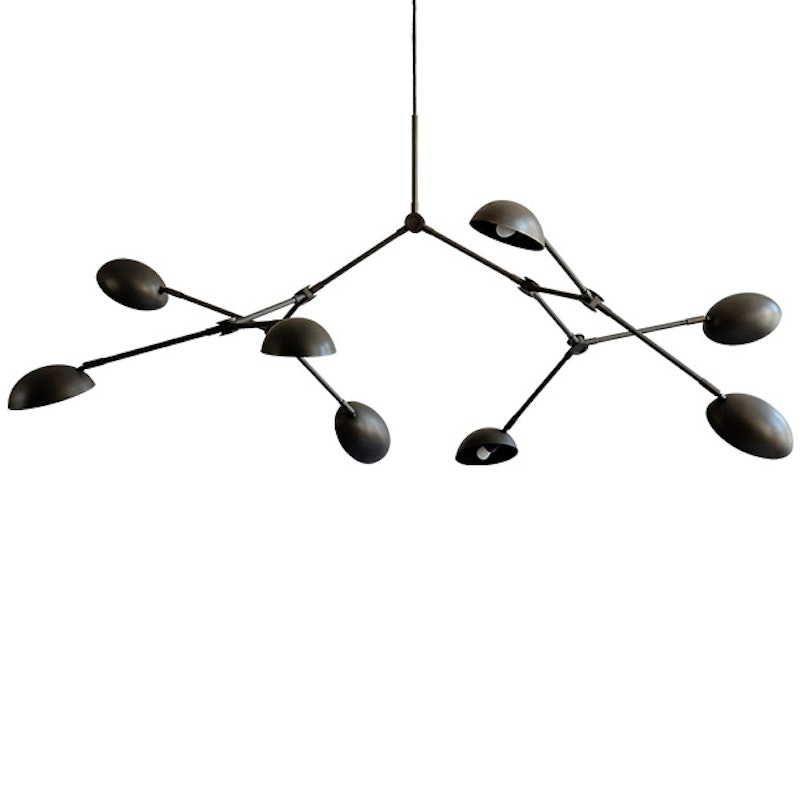 Drop Mini Chandelier, Bronze