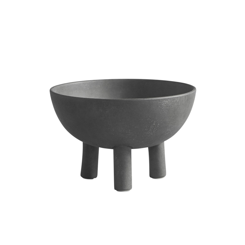 Duck Decorative Bowl Big, Dark Grey