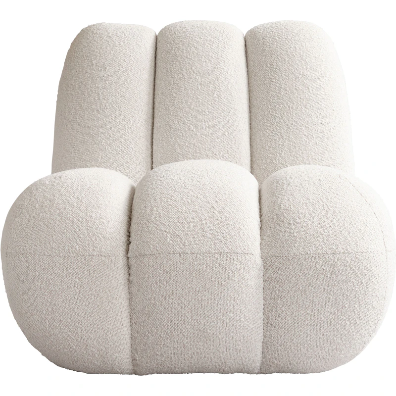 Toe Armchair, Bouclé