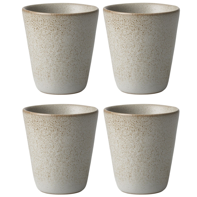 Raw Tasse 25 cl 4-er Set, Sandy Beige