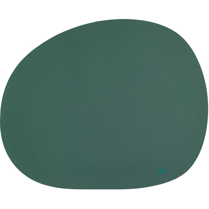 RAW Silicone Placemat Soft 33,5 x 41 cm, Dark Green