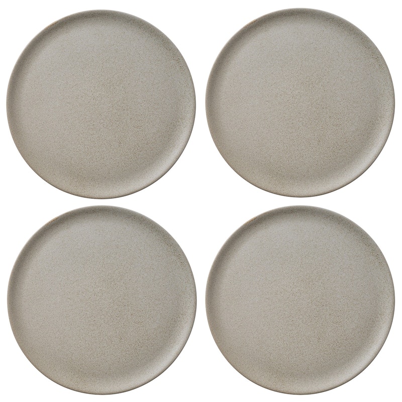 Raw Dinner Plate 28 cm 4-pack, Sandy Beige