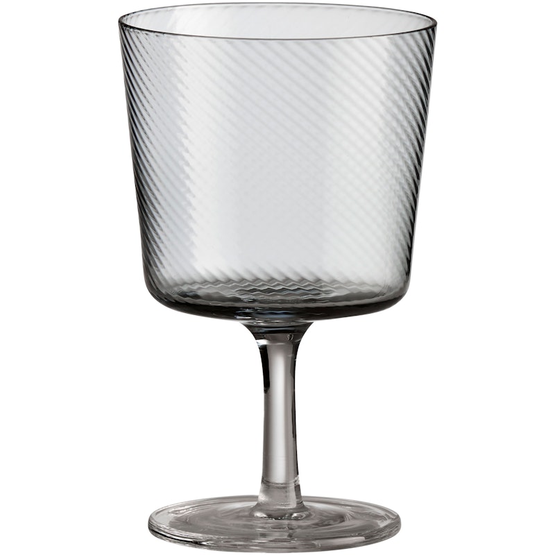 RAW Unique Wine Glass 35 cl, Smoke