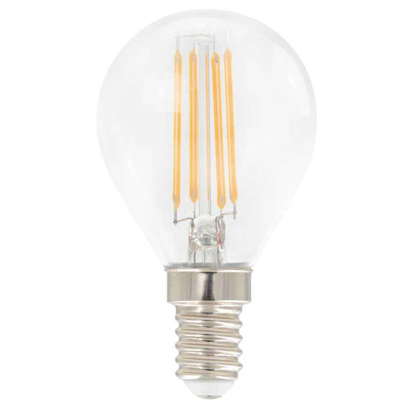 Filament LED ball lamp 4,5W E14 470lm