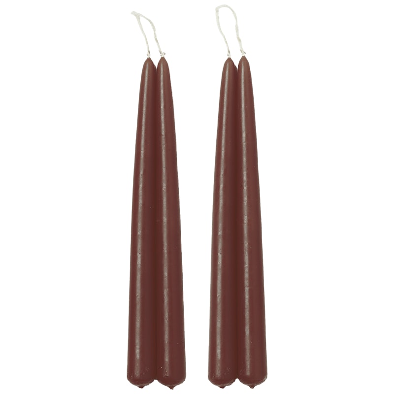 Blossom Candles 4-pack, Smoked Oak