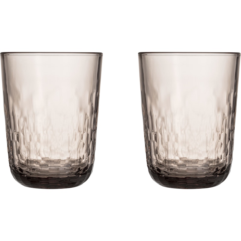 Mainio drinking glass 40cl mocha 2-pack