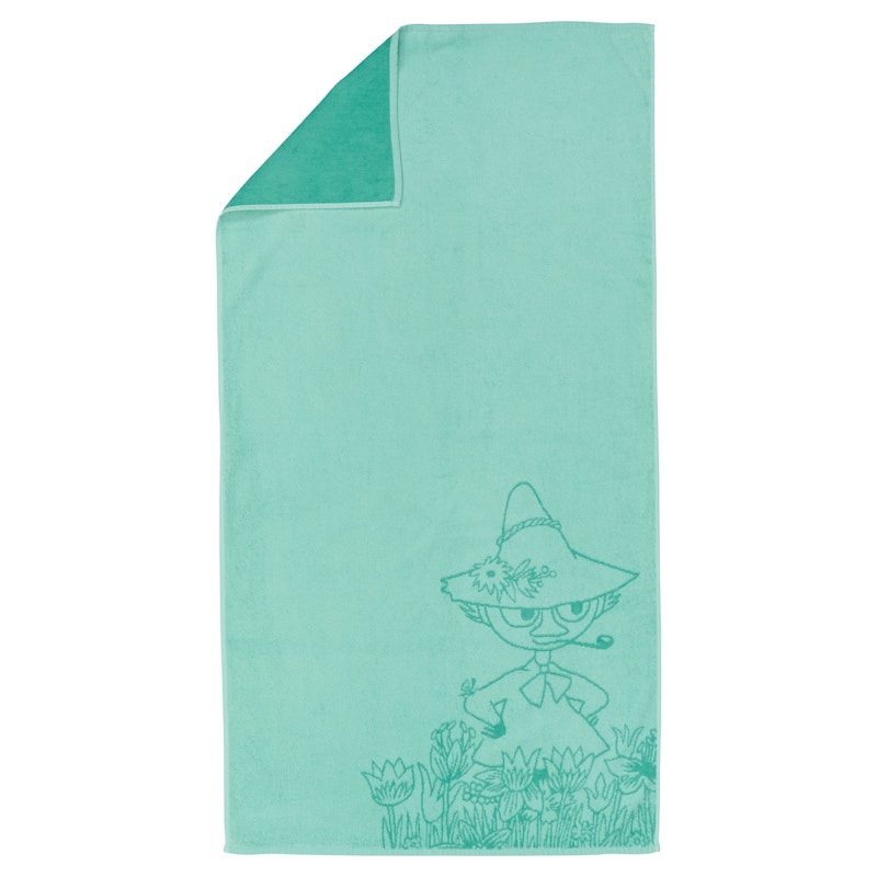 Moomin Badetuch 70x140 cm, Schnupferich Mint