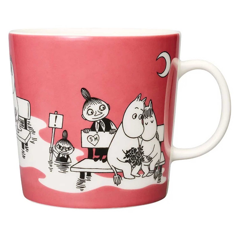 Moomin Mug 40 cl, Rose