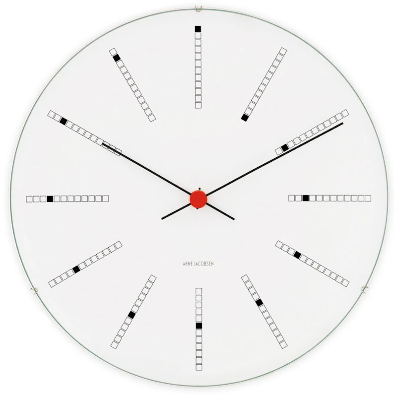 Bankers Wall Clock White, 480 mm