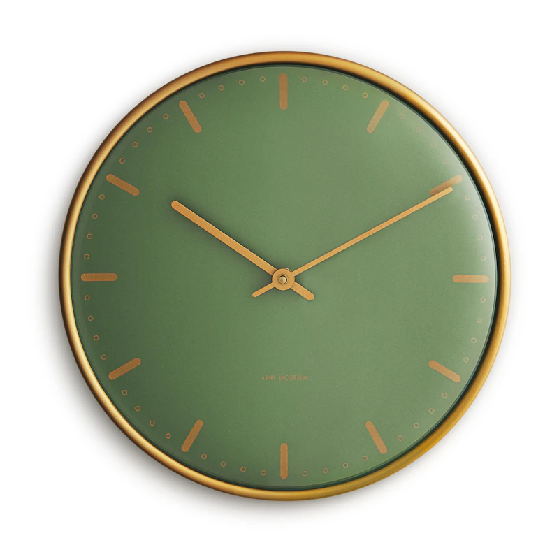 City Hall Wall Clock Ø 29 cm, Green