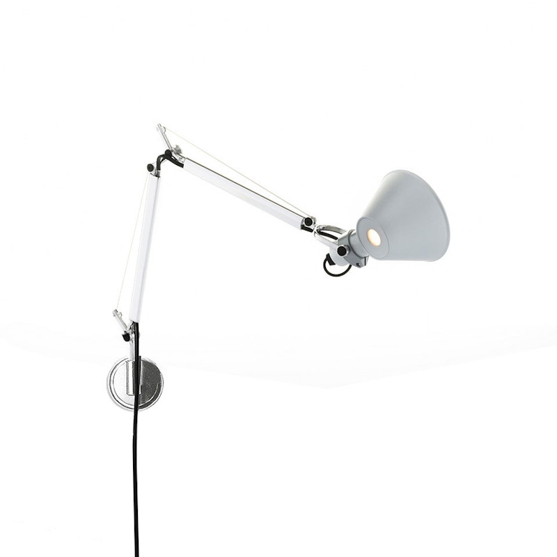 Tolomeo Micro Wall Lamp, Aluminum