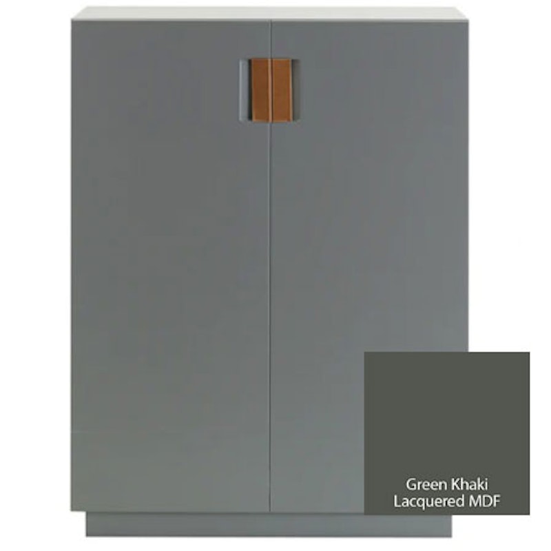 Frame 80 High Cabinet, Green Khaki