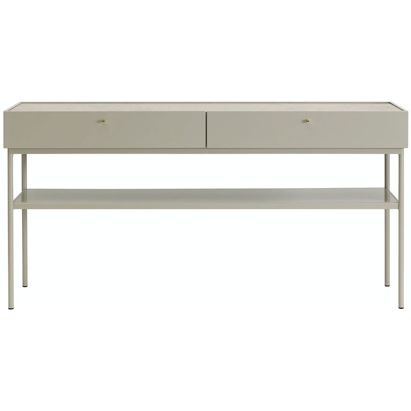 Luc Console 160 Side Table, Dark Sand
