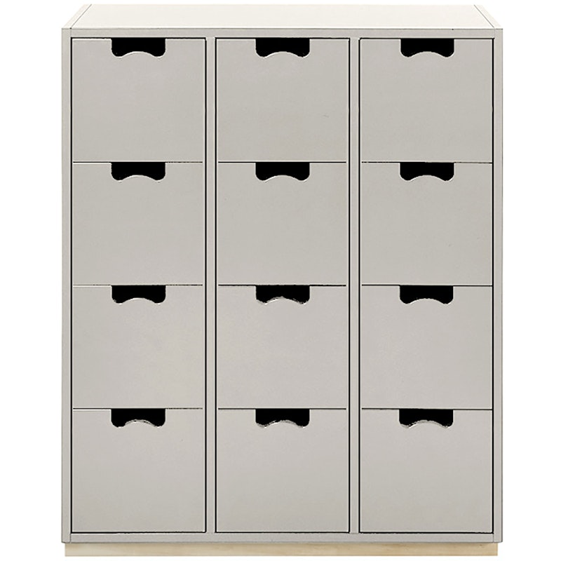 Snow B Chest Of Drawers, Light Grey
