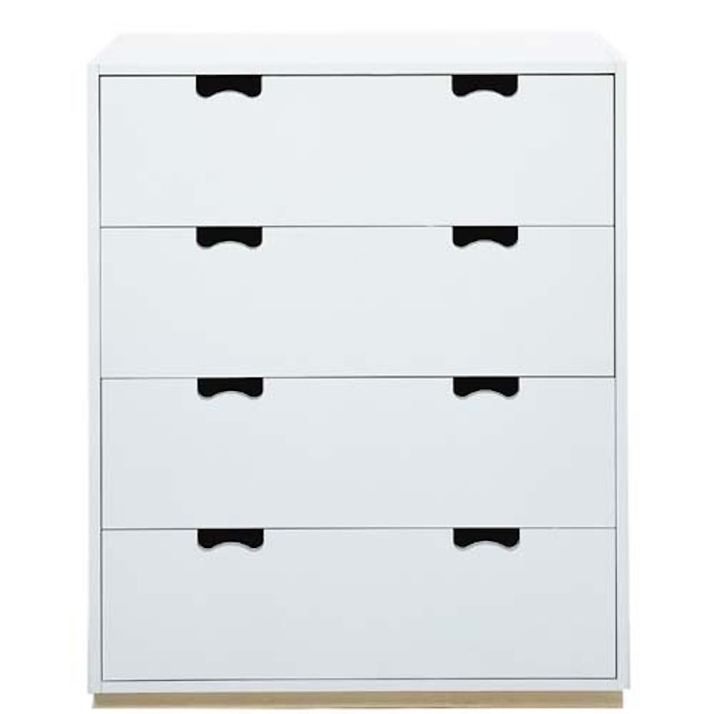 Snow A Chest Of Drawers, White / Oak