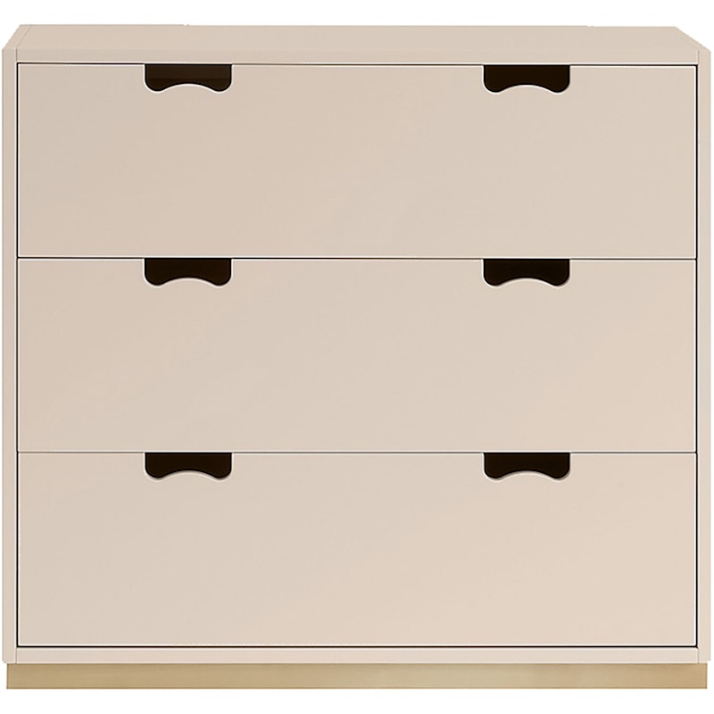 Snow A3 Chest Of Drawers, Rose