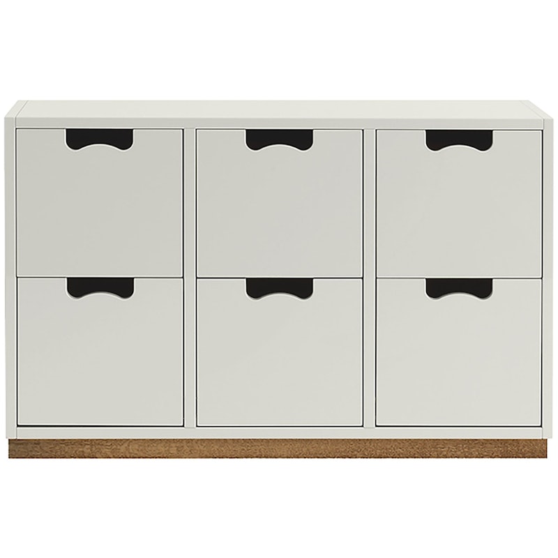 Snow B2 Chest Of Drawers, White