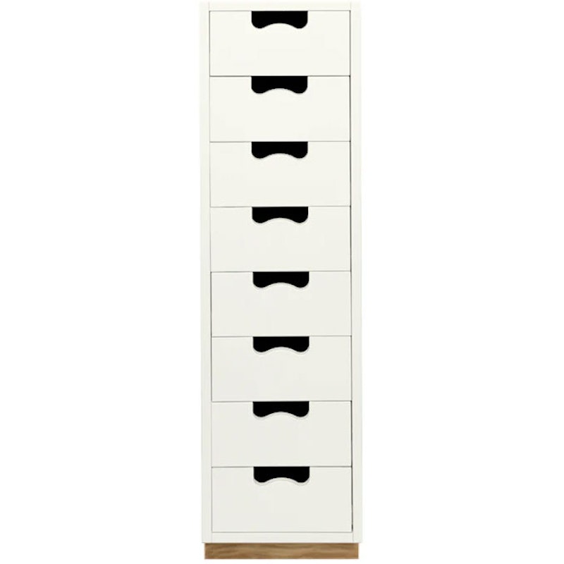 Snow J8 Chest Of Drawers, White