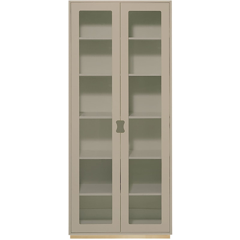 Snow F Display Cabinet 30 cm, Dark Sand