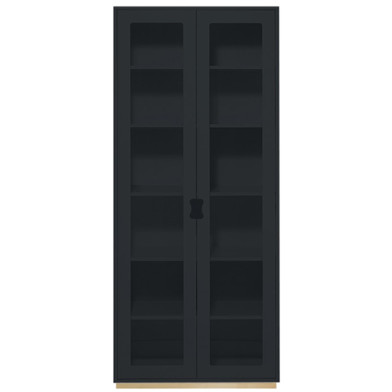 Snow F Display Cabinet 42 cm, Char Grey