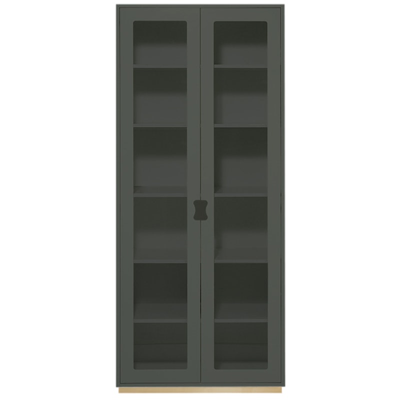 Snow F Display Cabinet 42 cm, Green Khaki