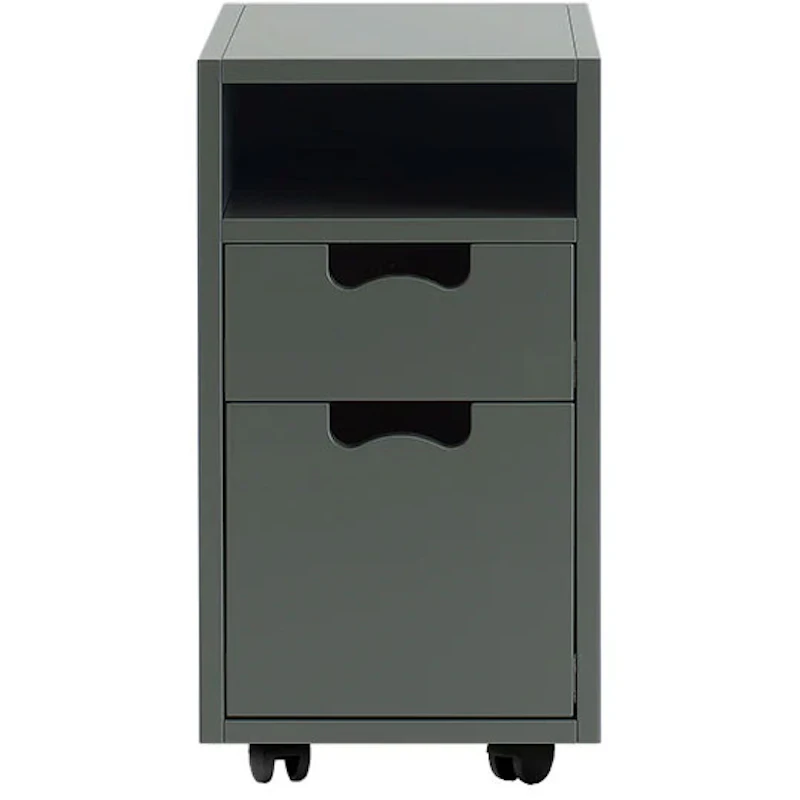 Snow G3 Drawer Unit With Casters, Green Khaki
