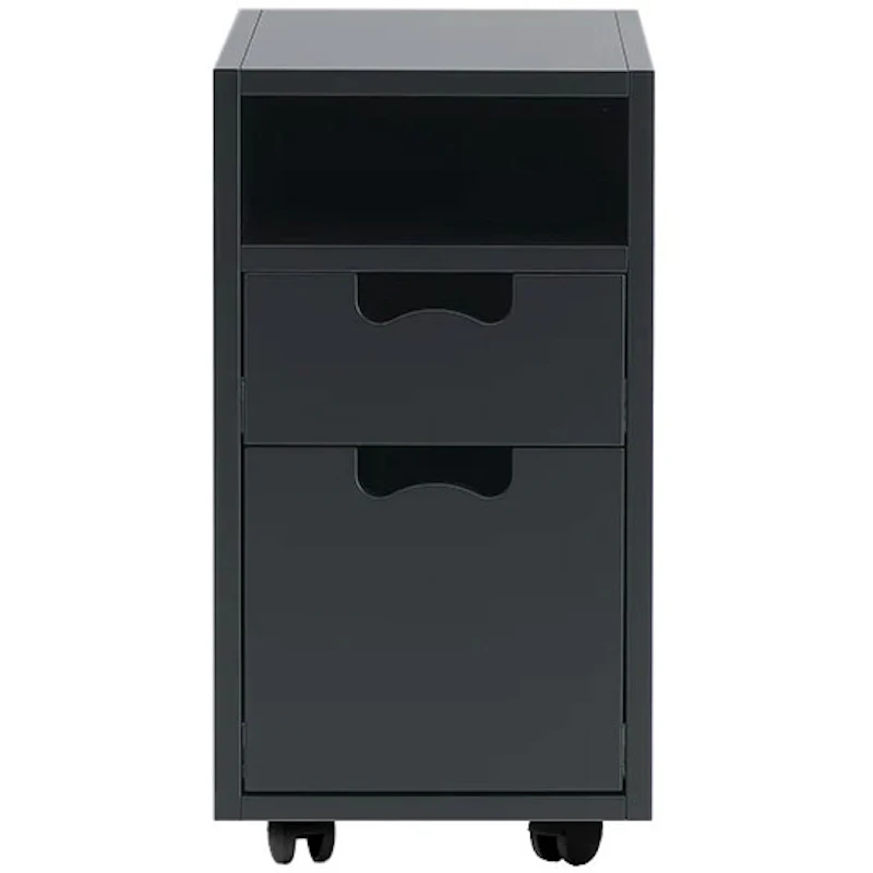 Snow G3 Drawer Unit With Casters, Char Grey
