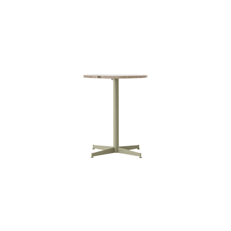 Nook Dining Table Ø60 Olive/Kunis Breccia