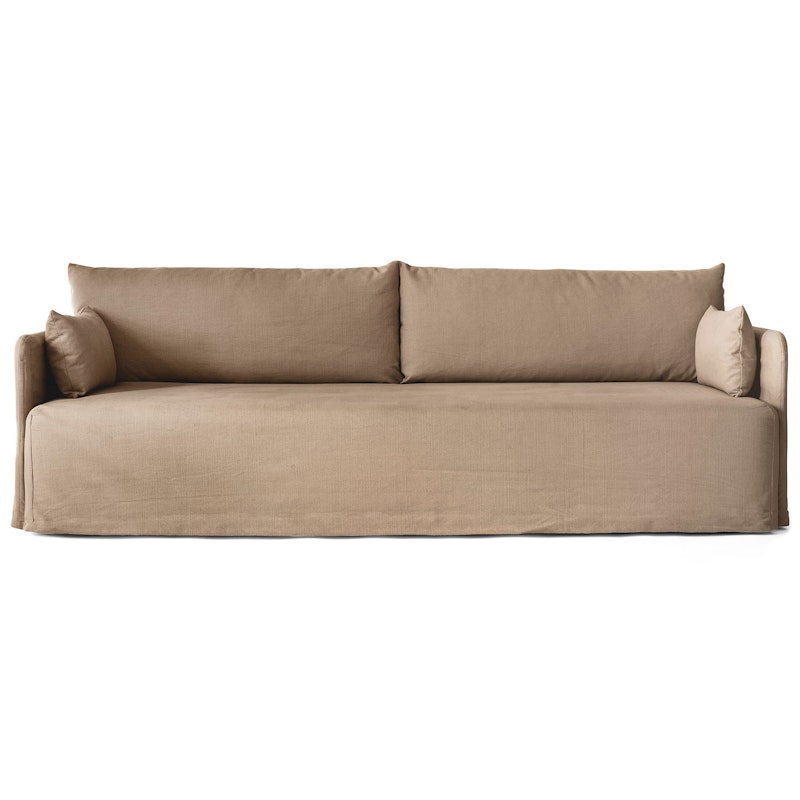 Offset Sofa 3-Sitzer Abnehmbarer Bezug, Logan Flint