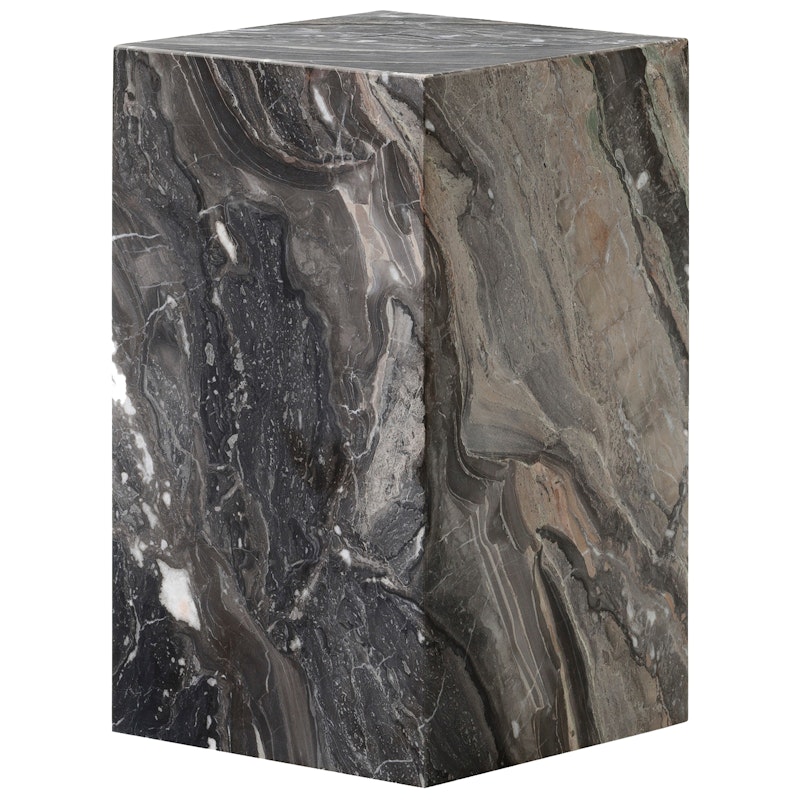 Plinth Side Table, Grey Galaxy