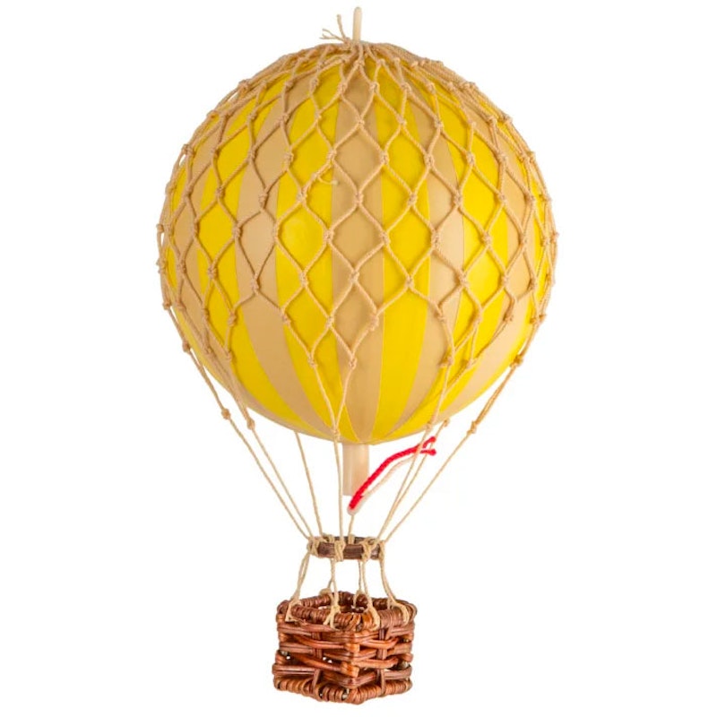 Floating The Skies Luftballon 13x8.5 cm, True Yellow