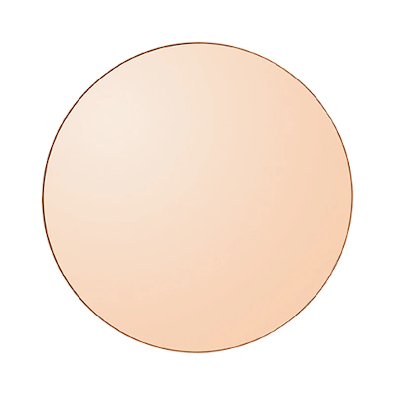 Circum Wall Mirror Ø90 cm, Amber