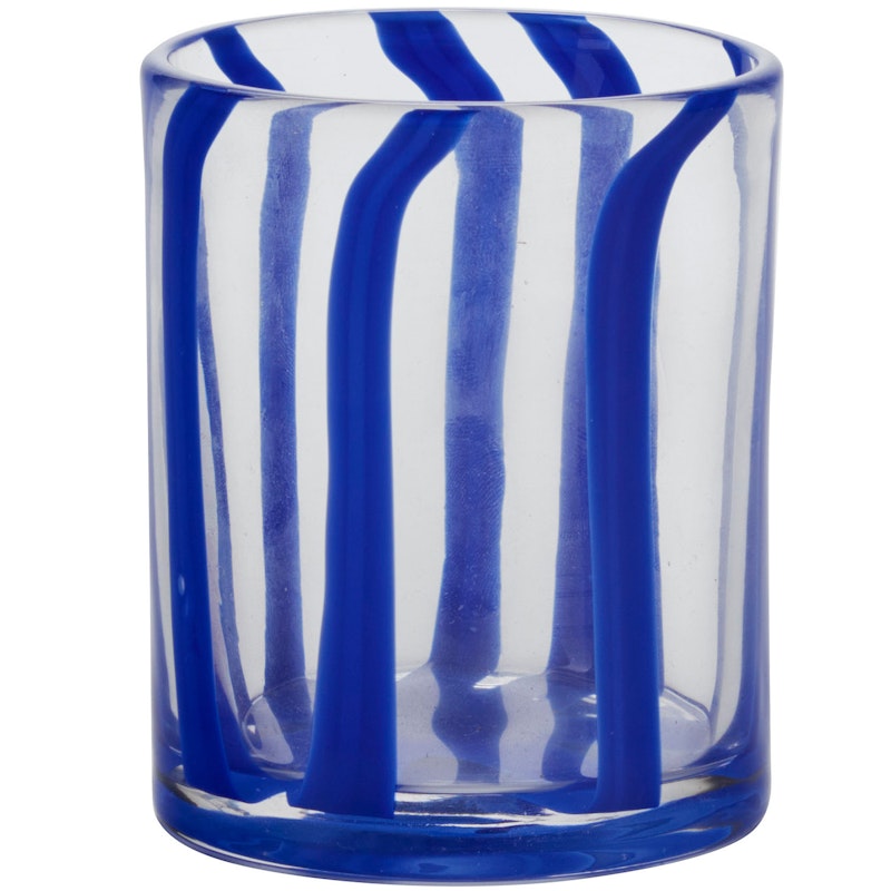 Glas 10 cm, Dunkelblau