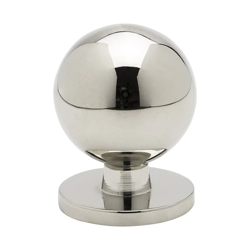 Solliden Knob, Nickel Plated