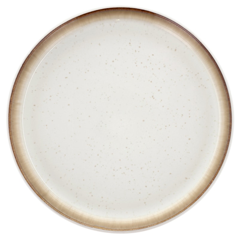 Gastro Plate Ø21 cm, Cream White / White
