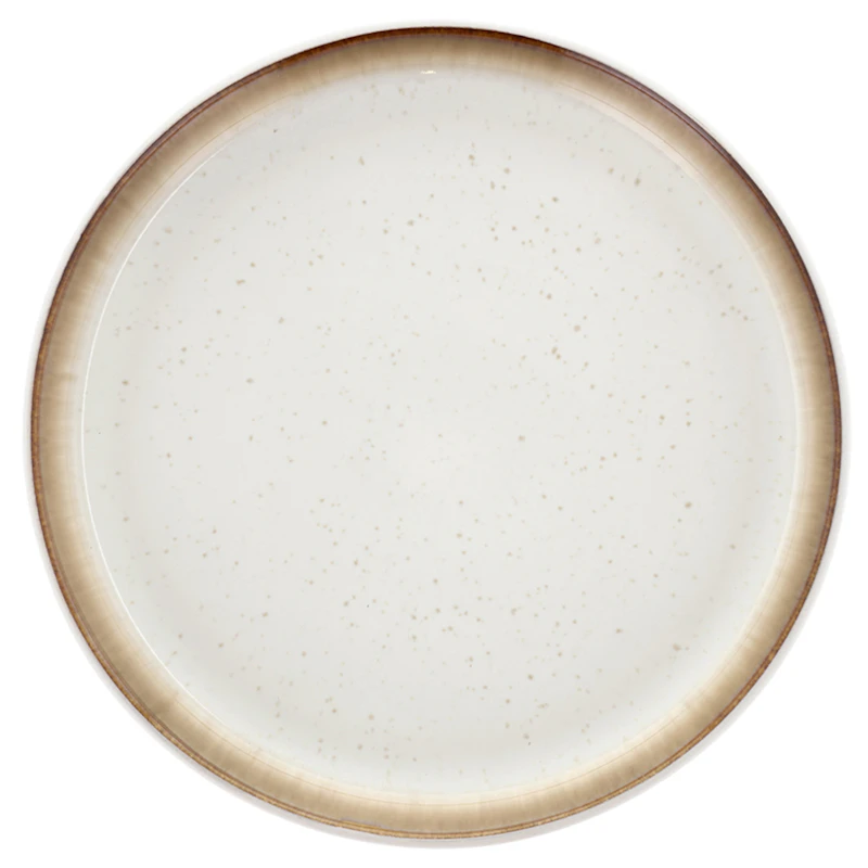 Gastro Plate Ø21 cm, Cream White / White