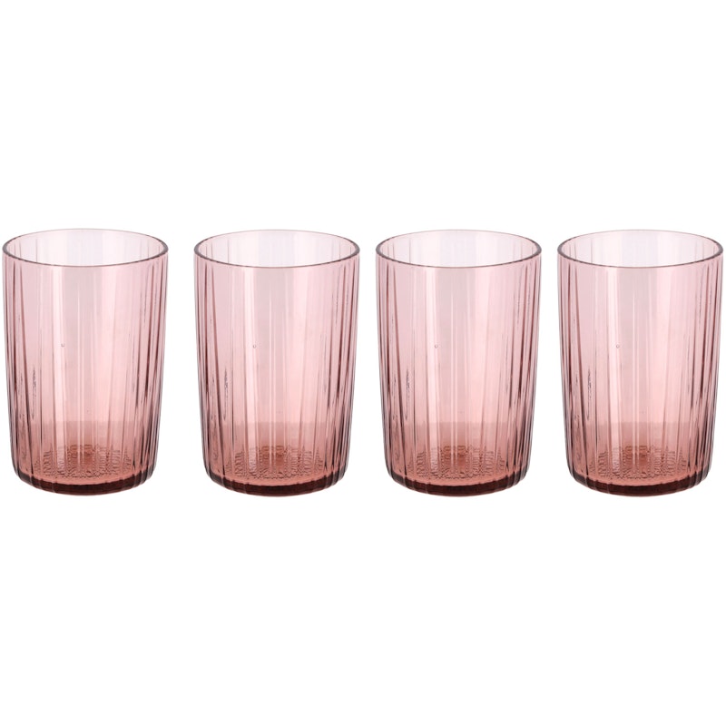 Kusintha Glas 4-er Set 28 cl, Rosa