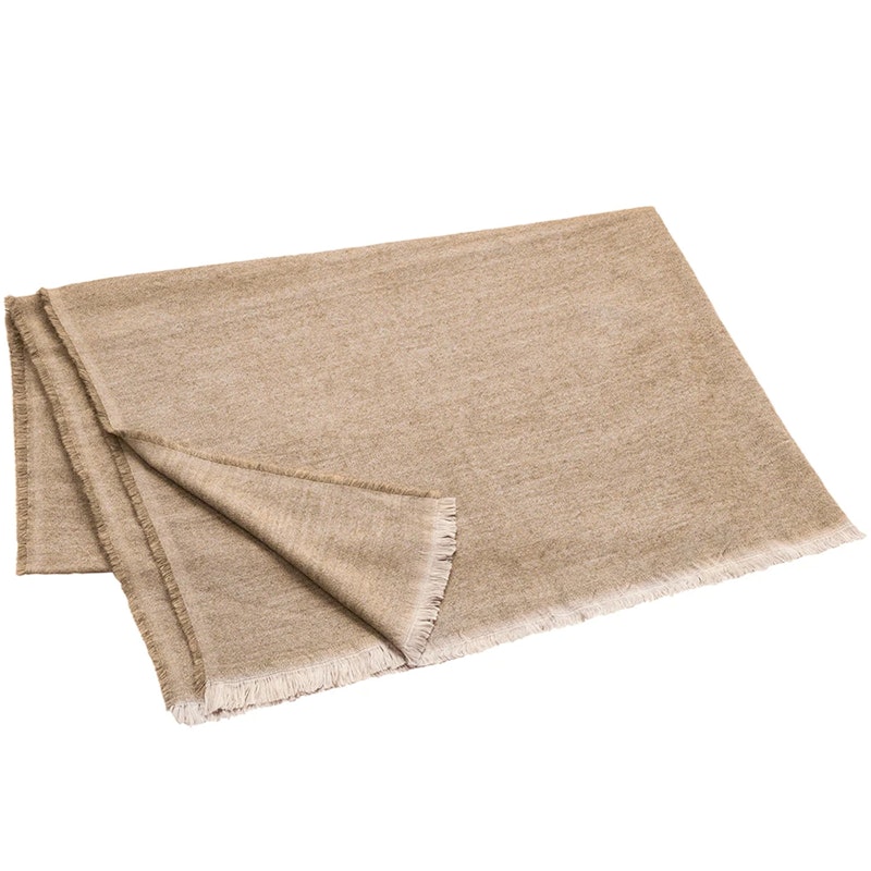 MELANGE Throw Decke 130x200 cm, Tan