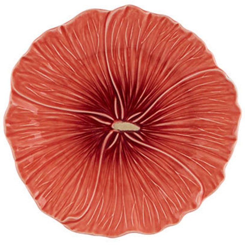 Maria Flor Plate 22 cm, Hollyhock