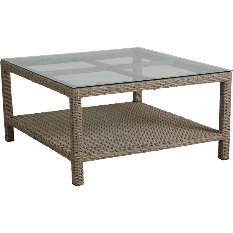 Funkia Kaffeetisch 90x90x50 cm, Beige