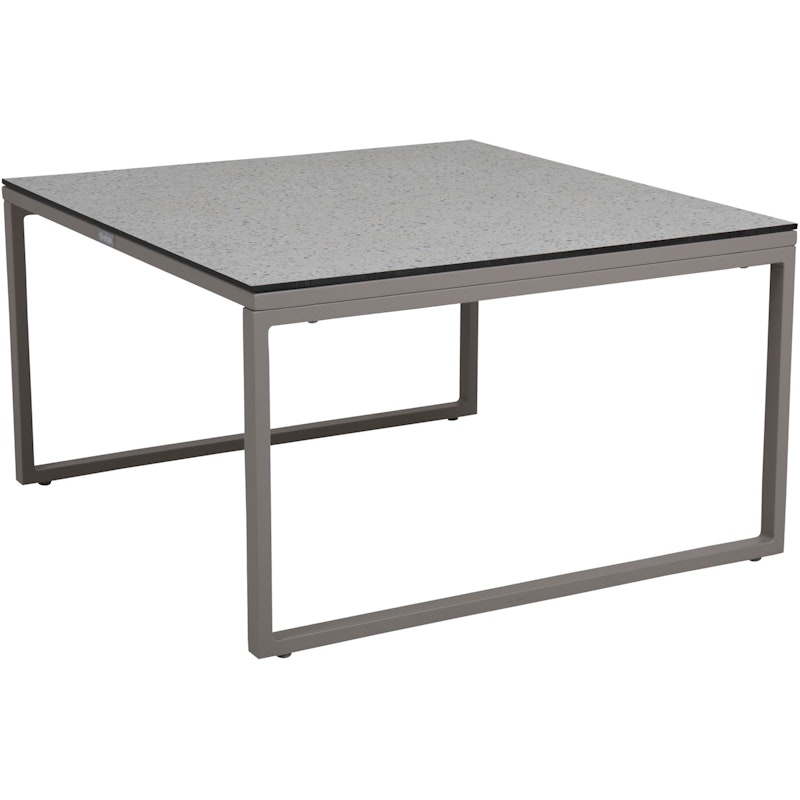 Talance Kaffeetisch Khaki/Terrazzo, 79x79x45 cm