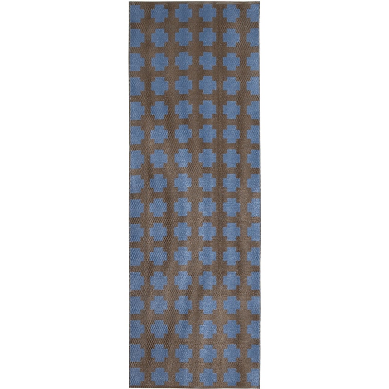 Paloma Rug 70x300 cm, Brown / Blue