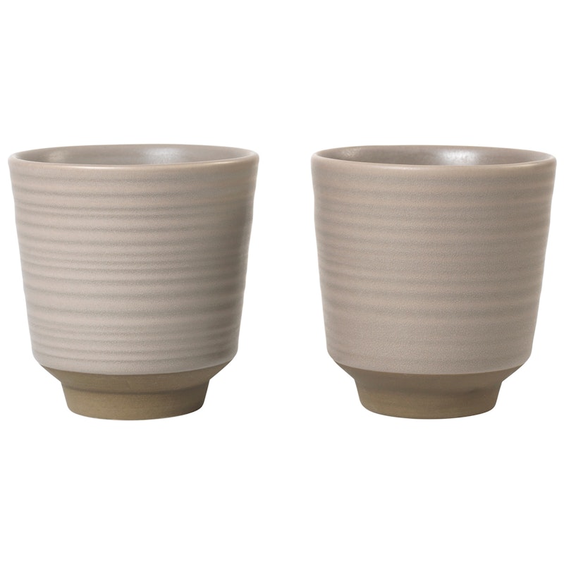 Miko Mug 2-pack, Grey