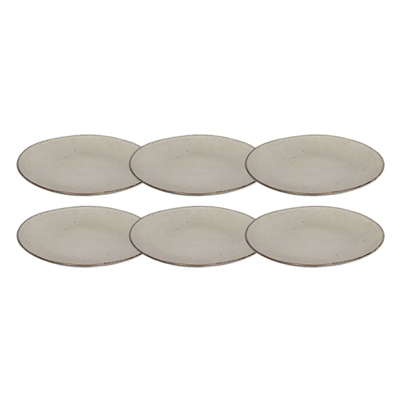 Nordic Sand Teller 26 cm, 6er-Pack