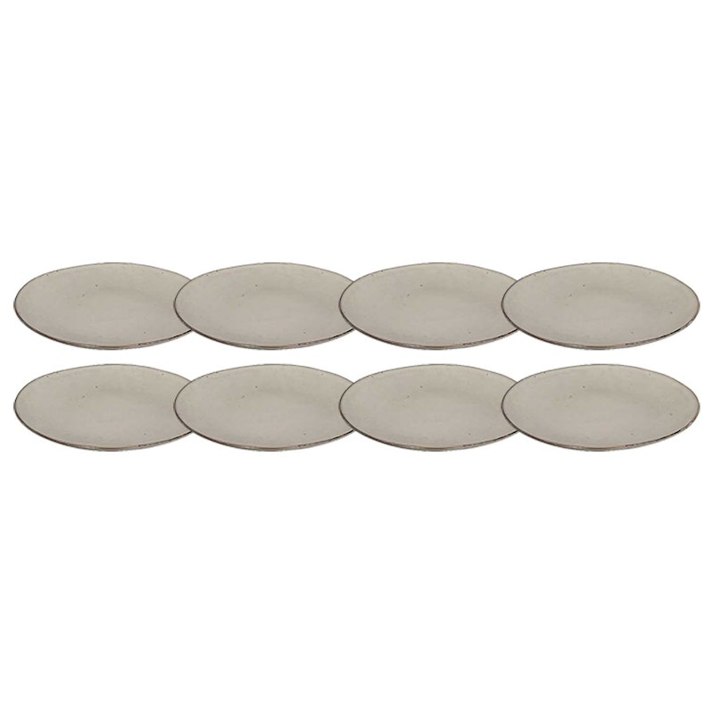 Nordic Sand Teller 26 cm, 8er-Pack