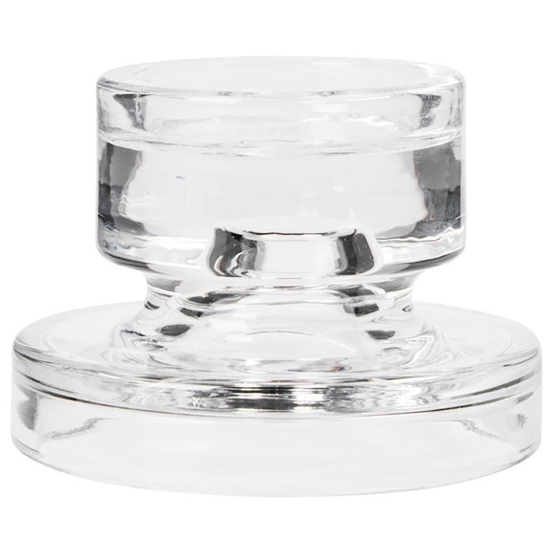 Petra Candle Holder S, Clear