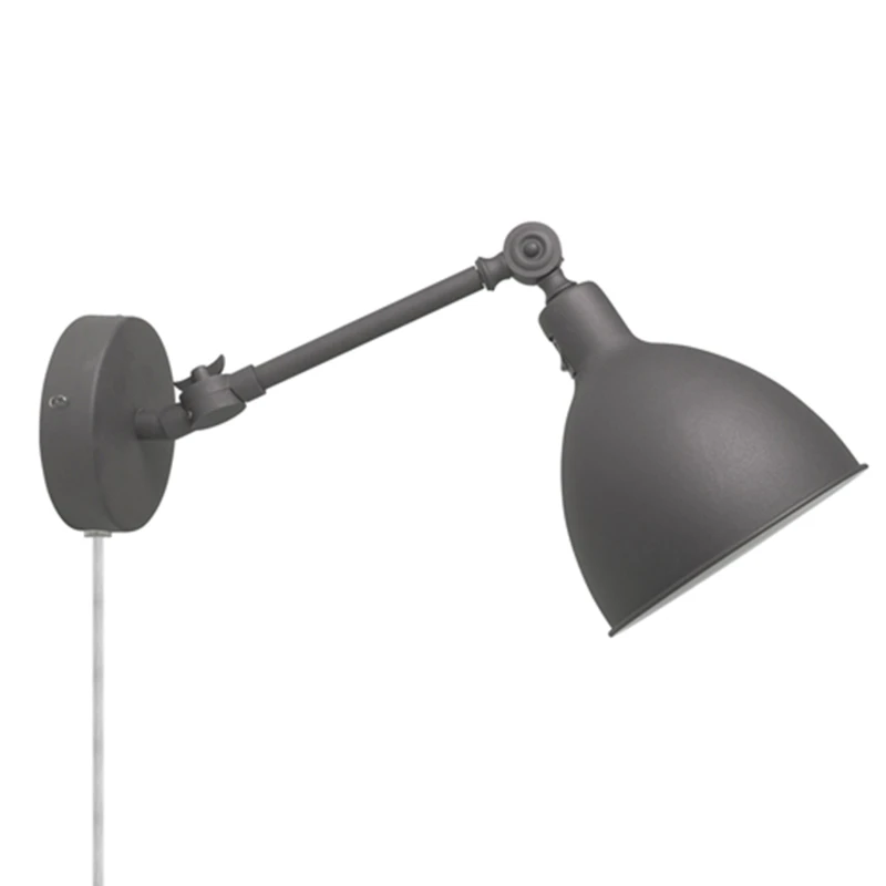 Bazar Mini Wall Lamp, Grey