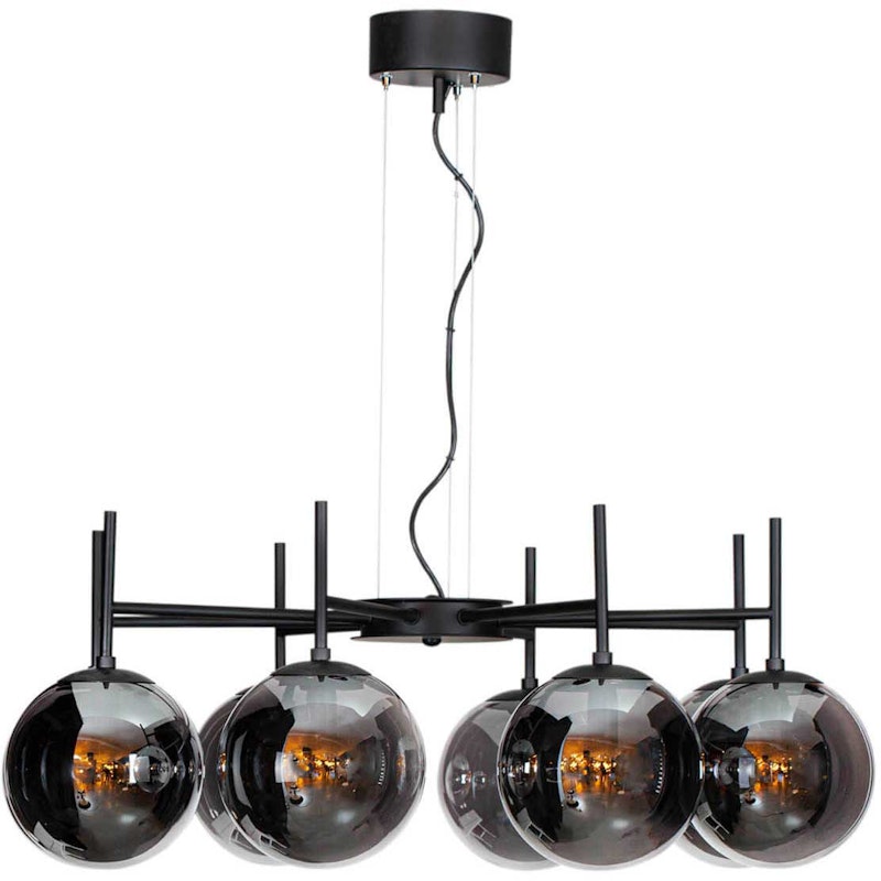 Boyle Chandelier, Smoked Grey