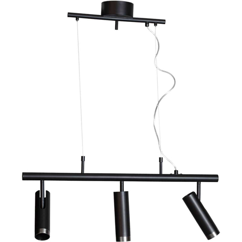 Puls Bar Pendant, Matte Black