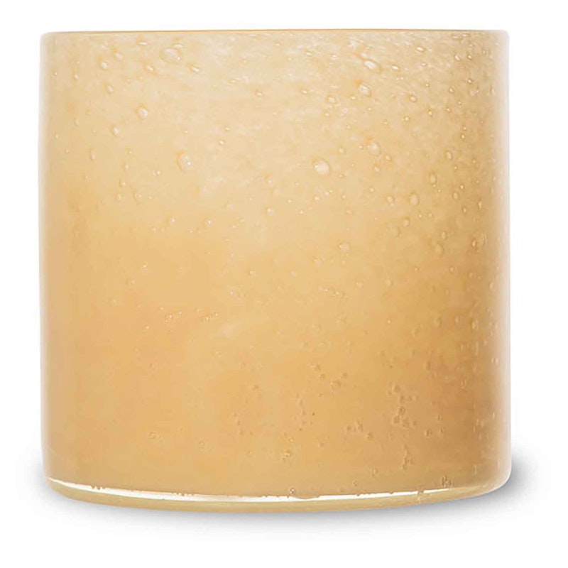 Calore Kerzenständer / Vase M, Gelb